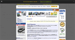 Desktop Screenshot of comx-computers.co.za