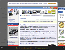 Tablet Screenshot of comx-computers.co.za